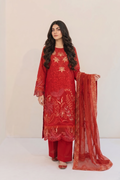 Aatish-e-Zar| 3 Piece Embroidered Lawn Suit