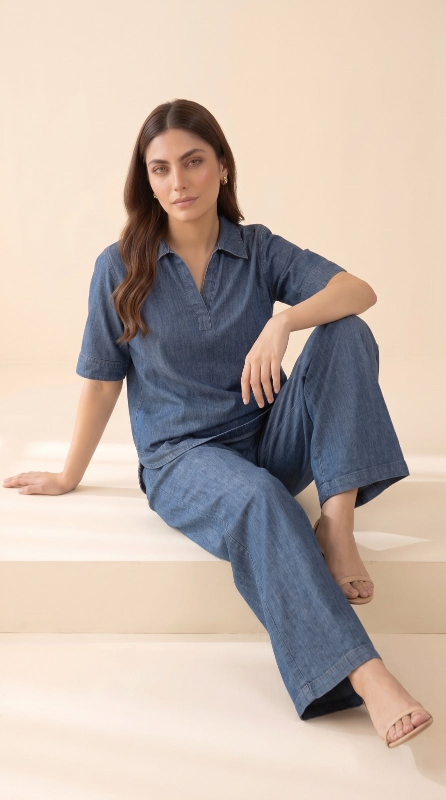 Denim Coo-ord Set
