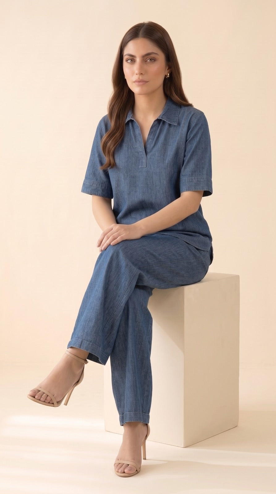 Denim Coo-ord Set