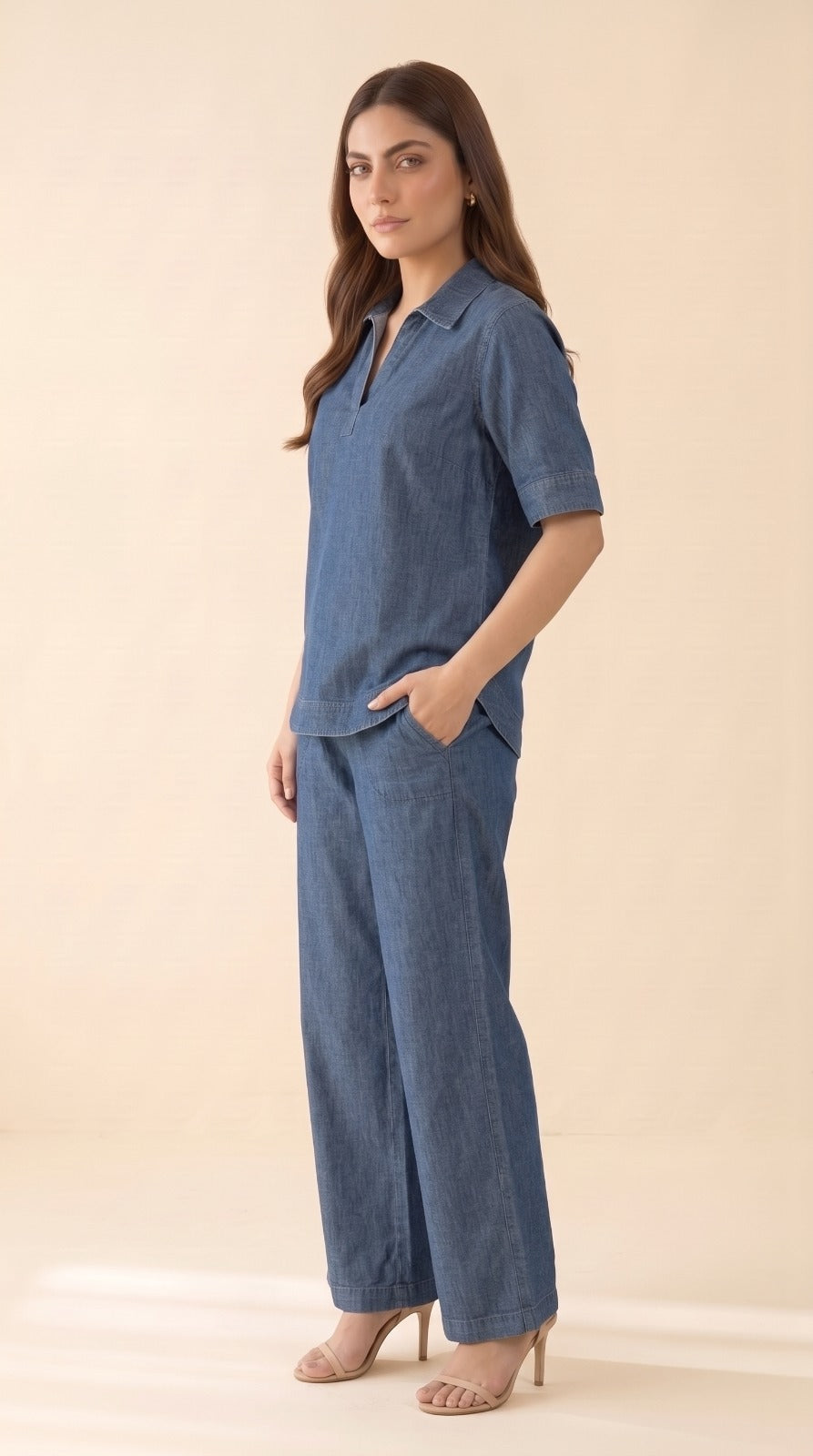 Denim Coo-ord Set