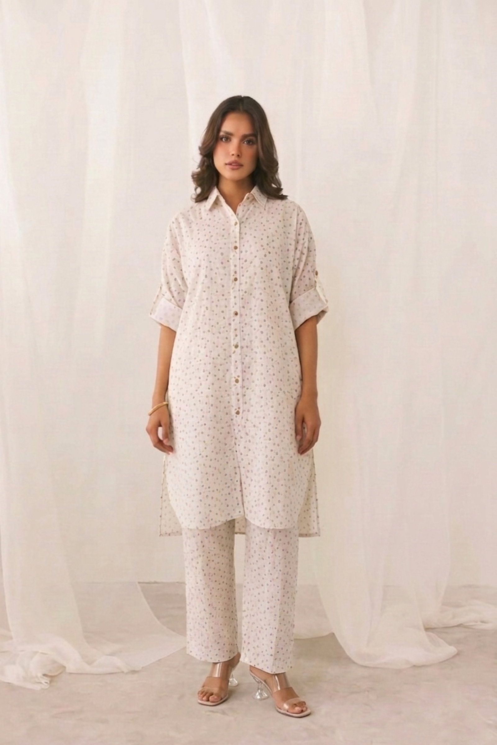 Boxy Cotton Coord Set