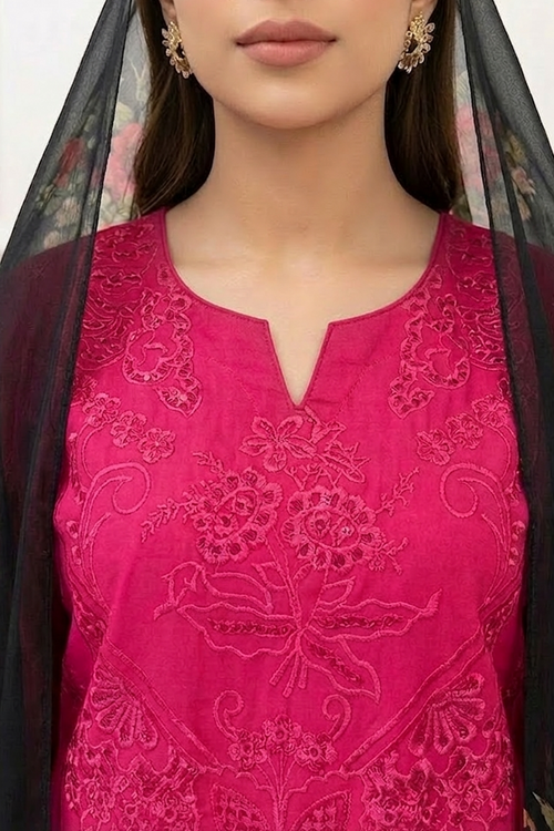 Rang-e-Gulab | 3 Piece embroidered suit