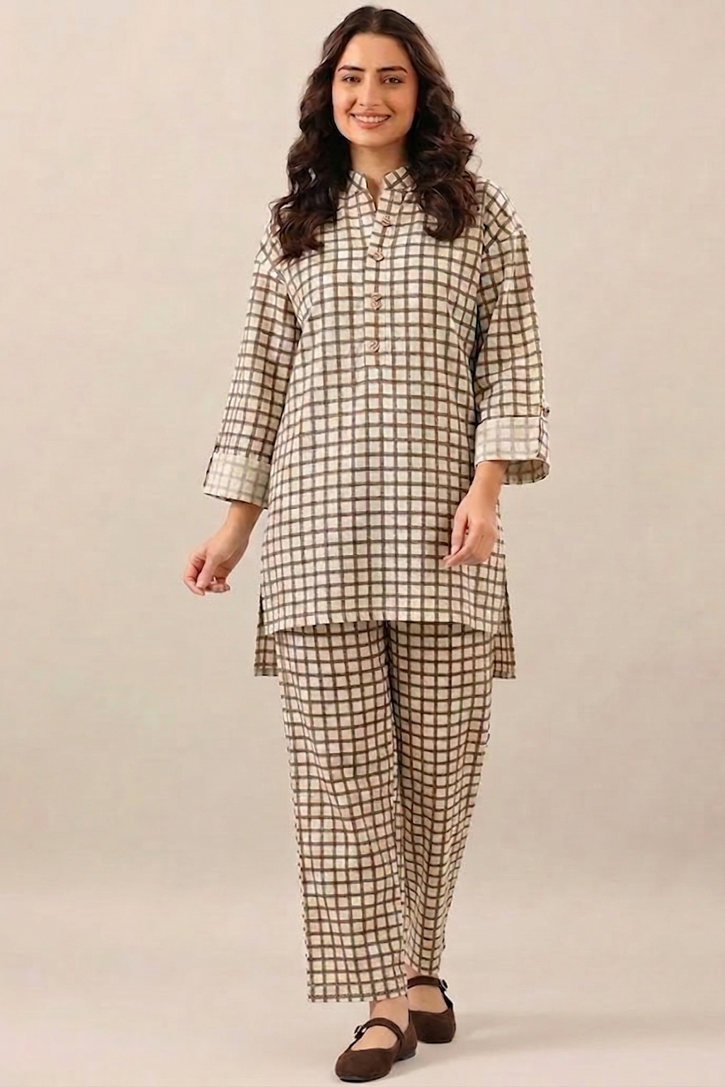 Cocoa Check Co-ord set