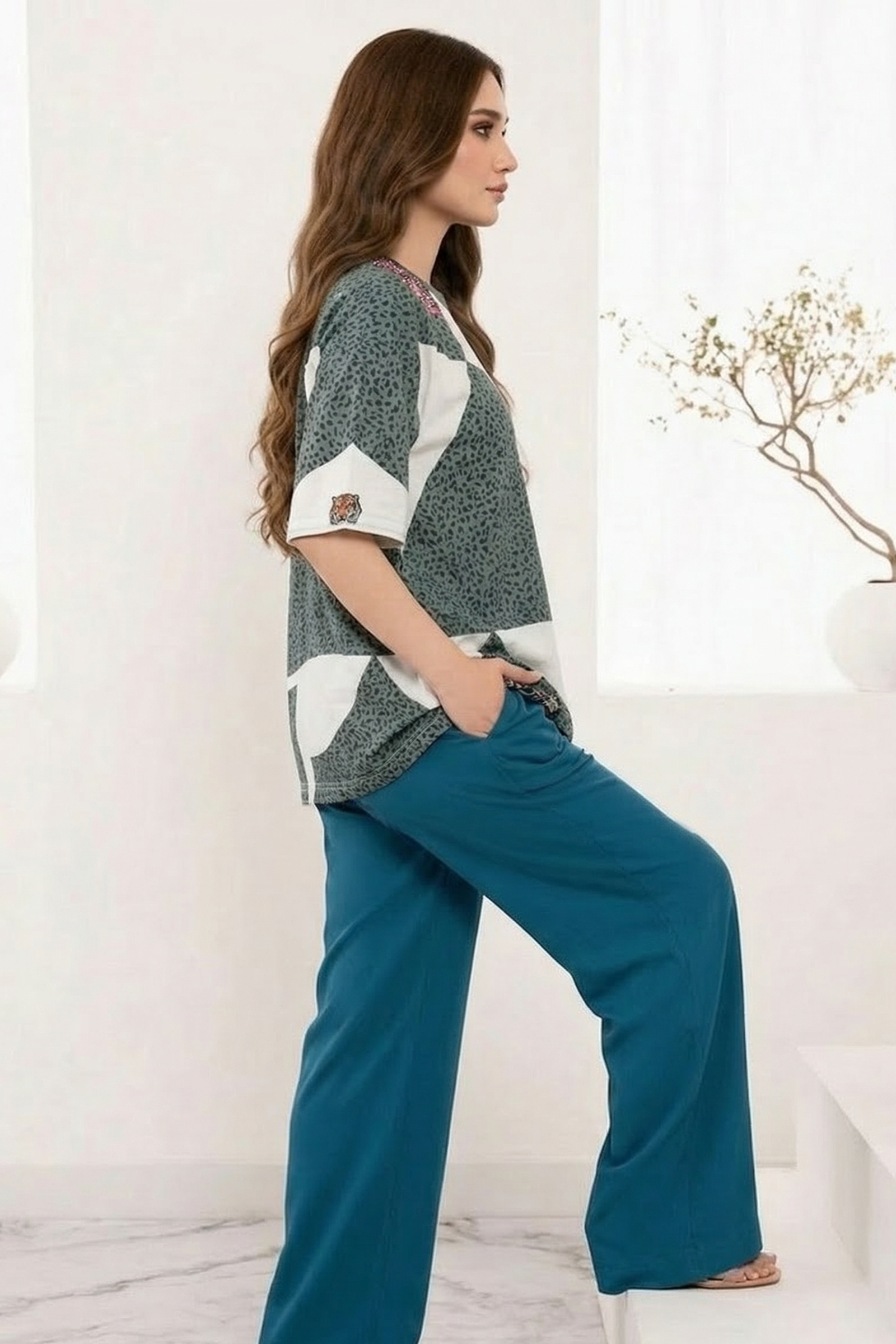 Shehrang – Tees & Bottom Set
