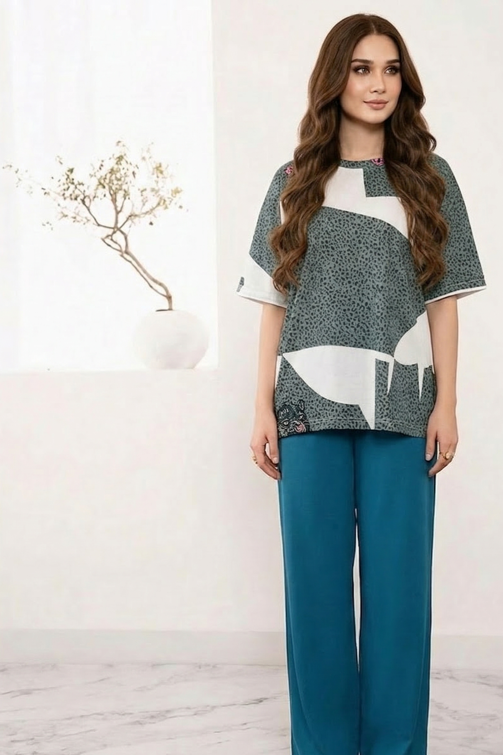 Shehrang – Tees & Bottom Set