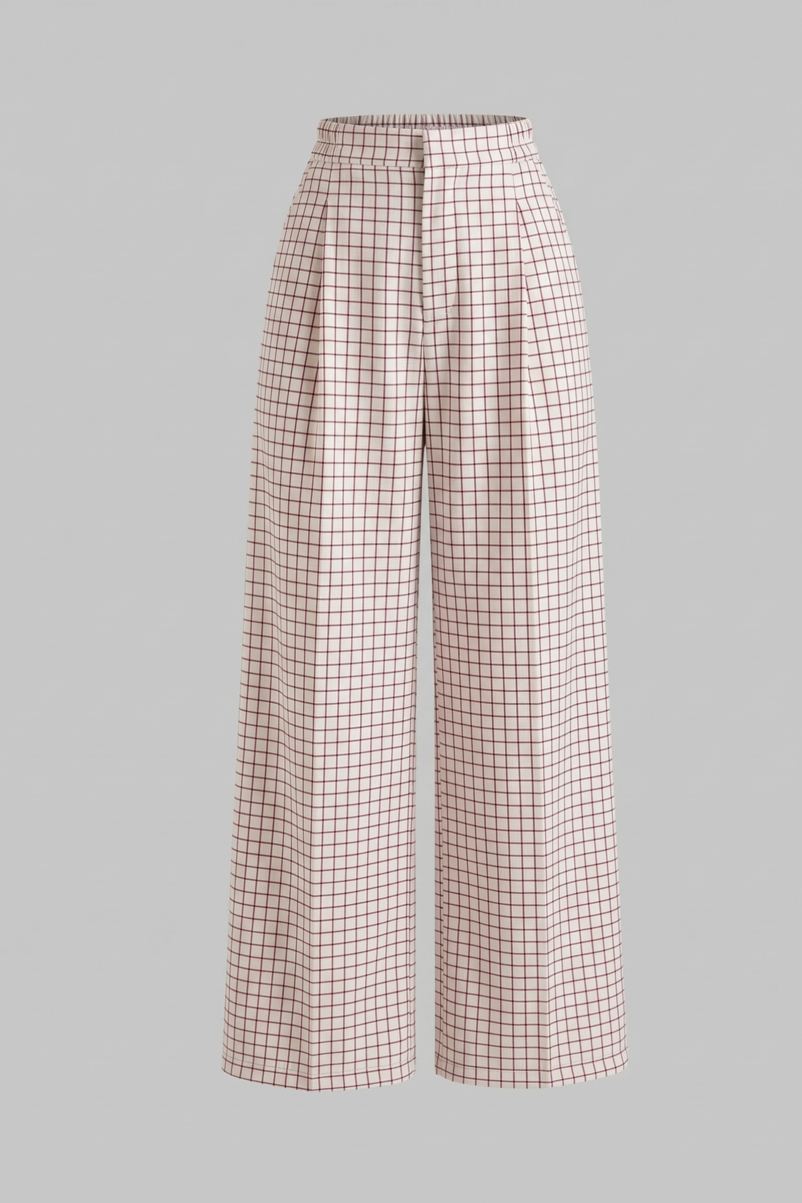 grid-wide-leg-trouser