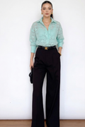 Aqua Veil Textured Shirt