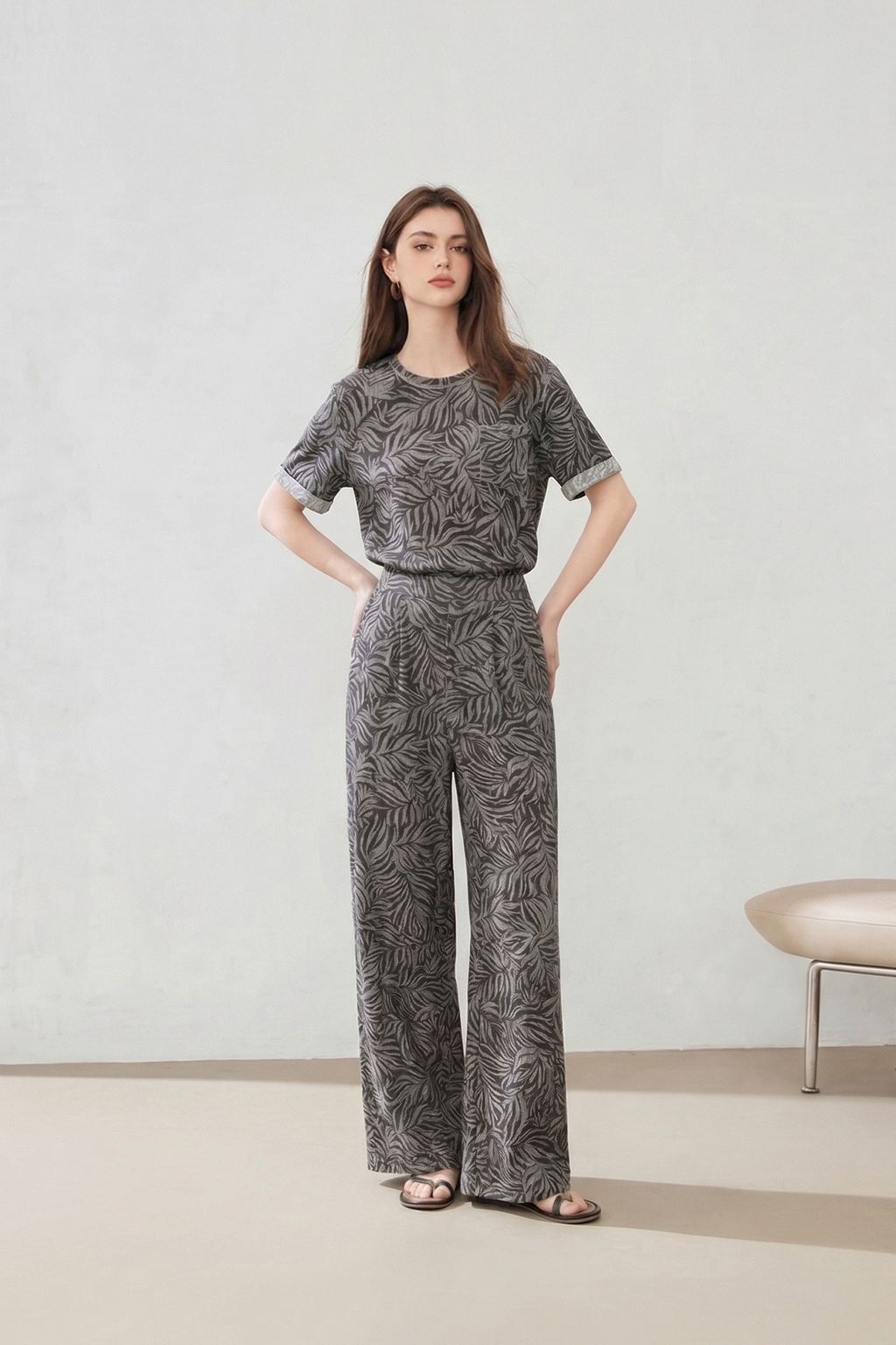 CHARCOAL Verse Co_Ord Set
