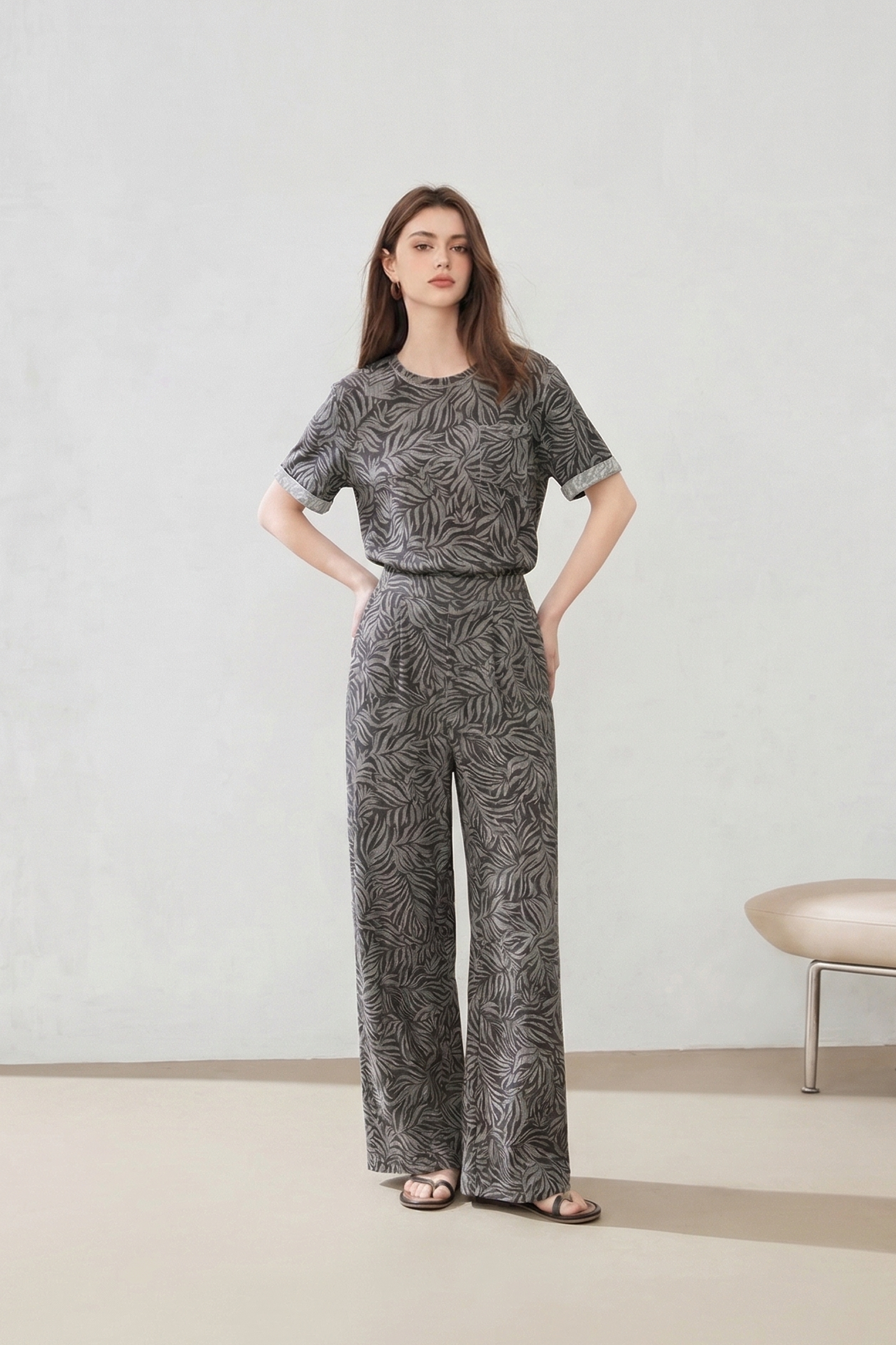 CHARCOAL Verse Co_Ord Set