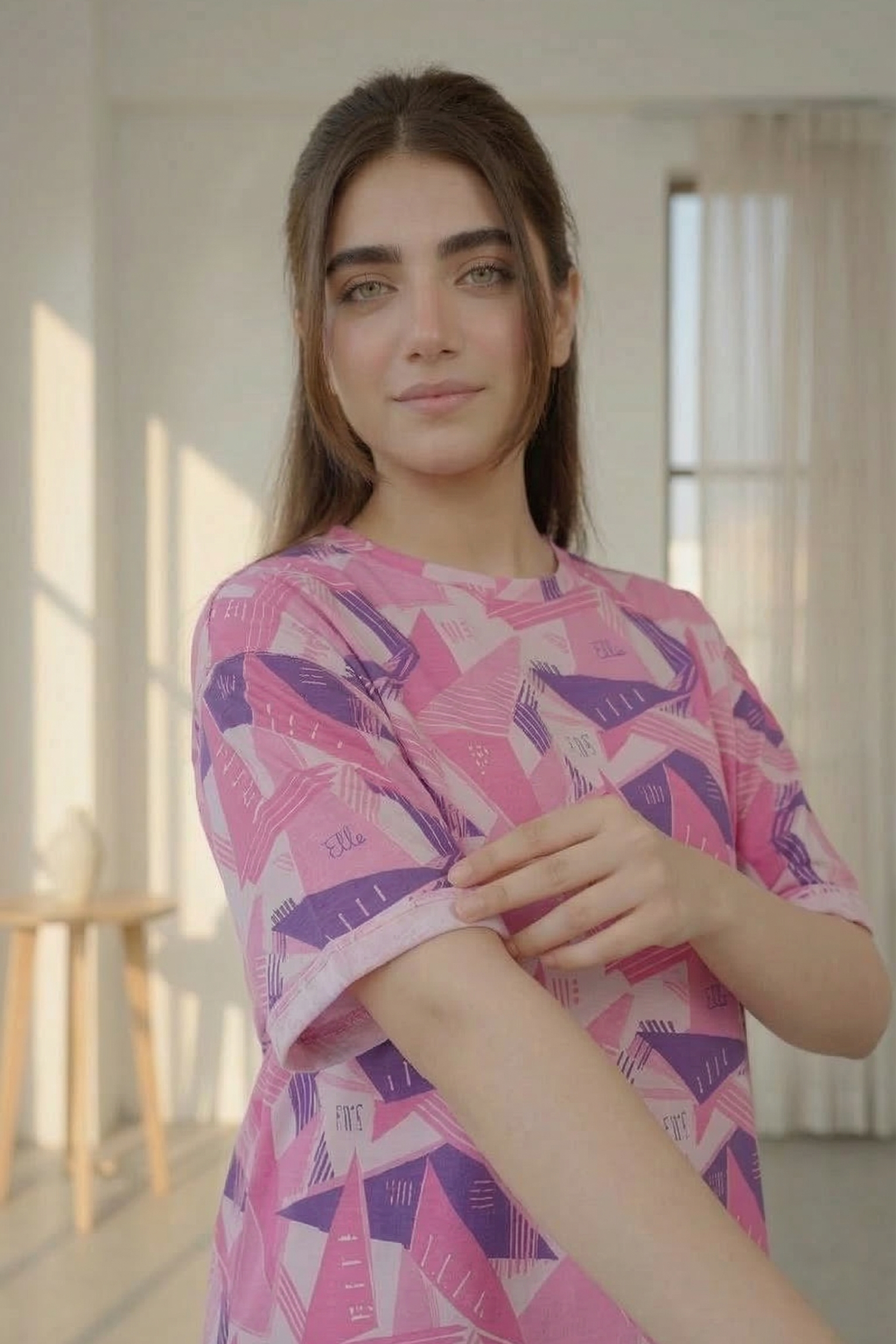 Pink Prism – Tees & Bottom Set