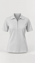 Relaxed Zip Polo