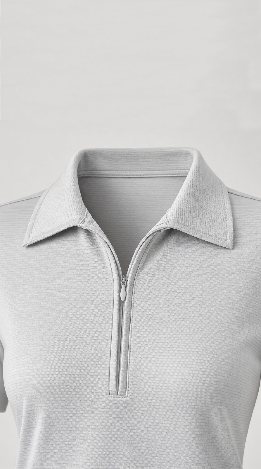 Relaxed Zip Polo