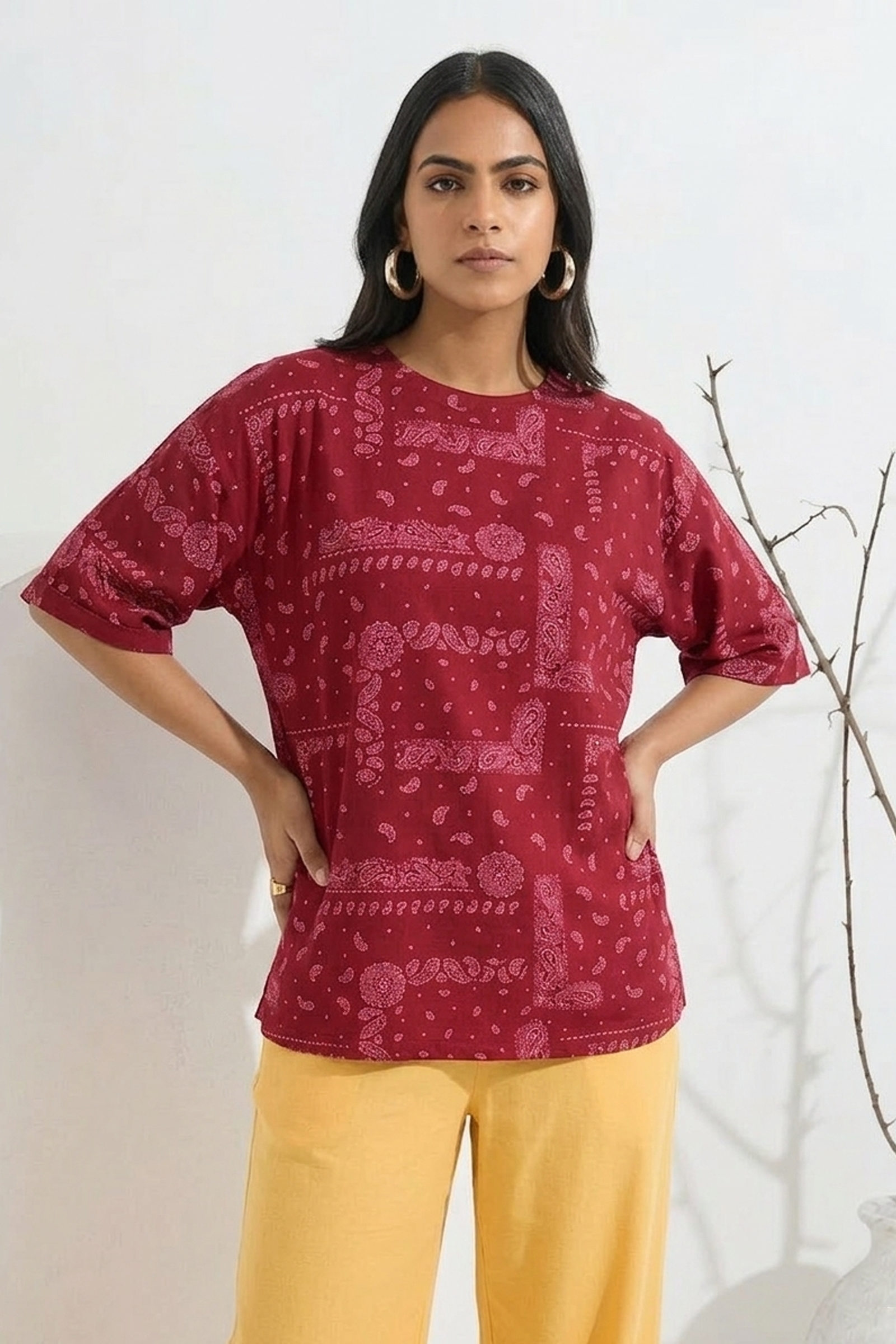 Ruby Print– Tees & Bottom Set