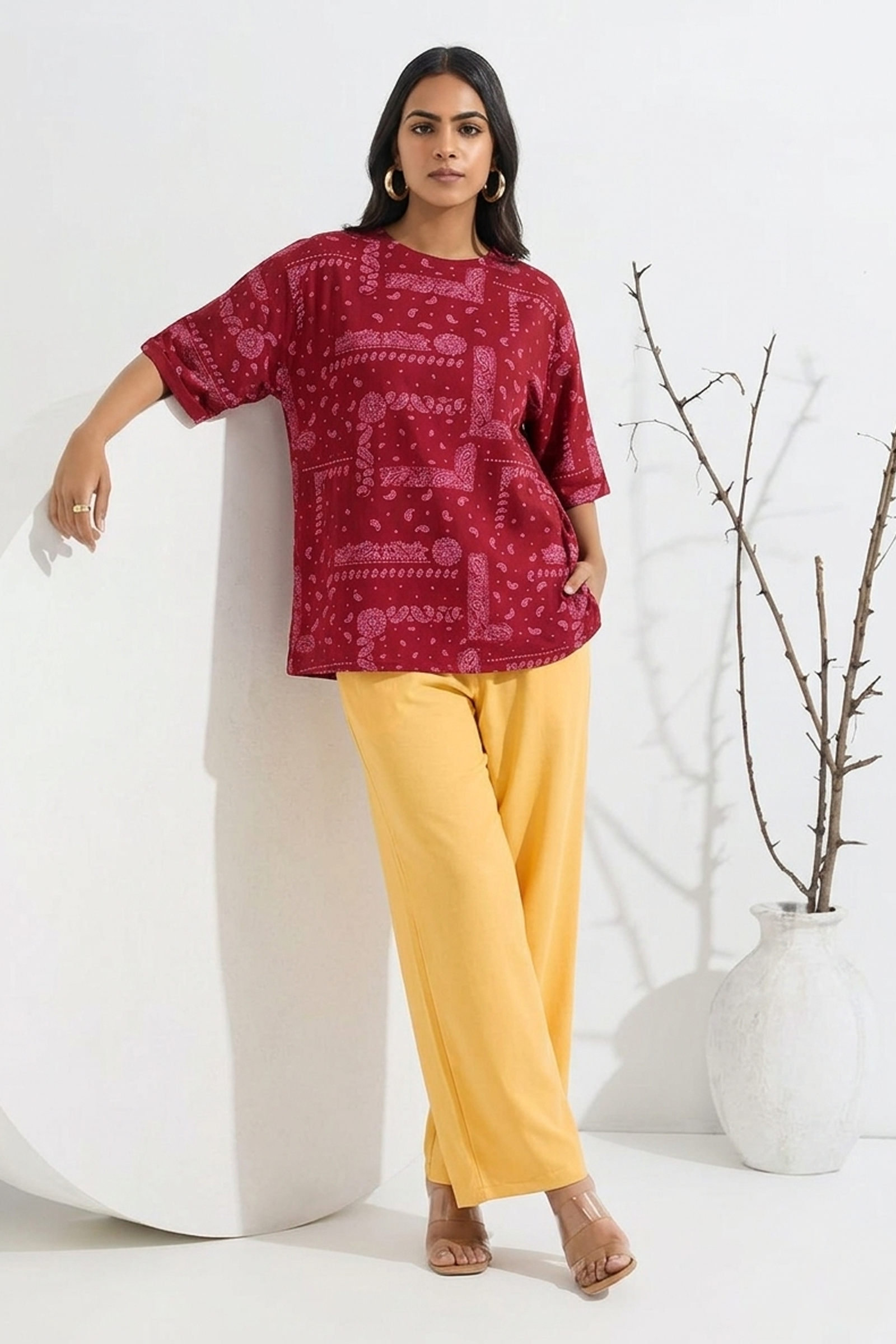 Ruby Print– Tees & Bottom Set