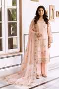 Rosy Elegance |3 Piece Embroidered Lawn Suit