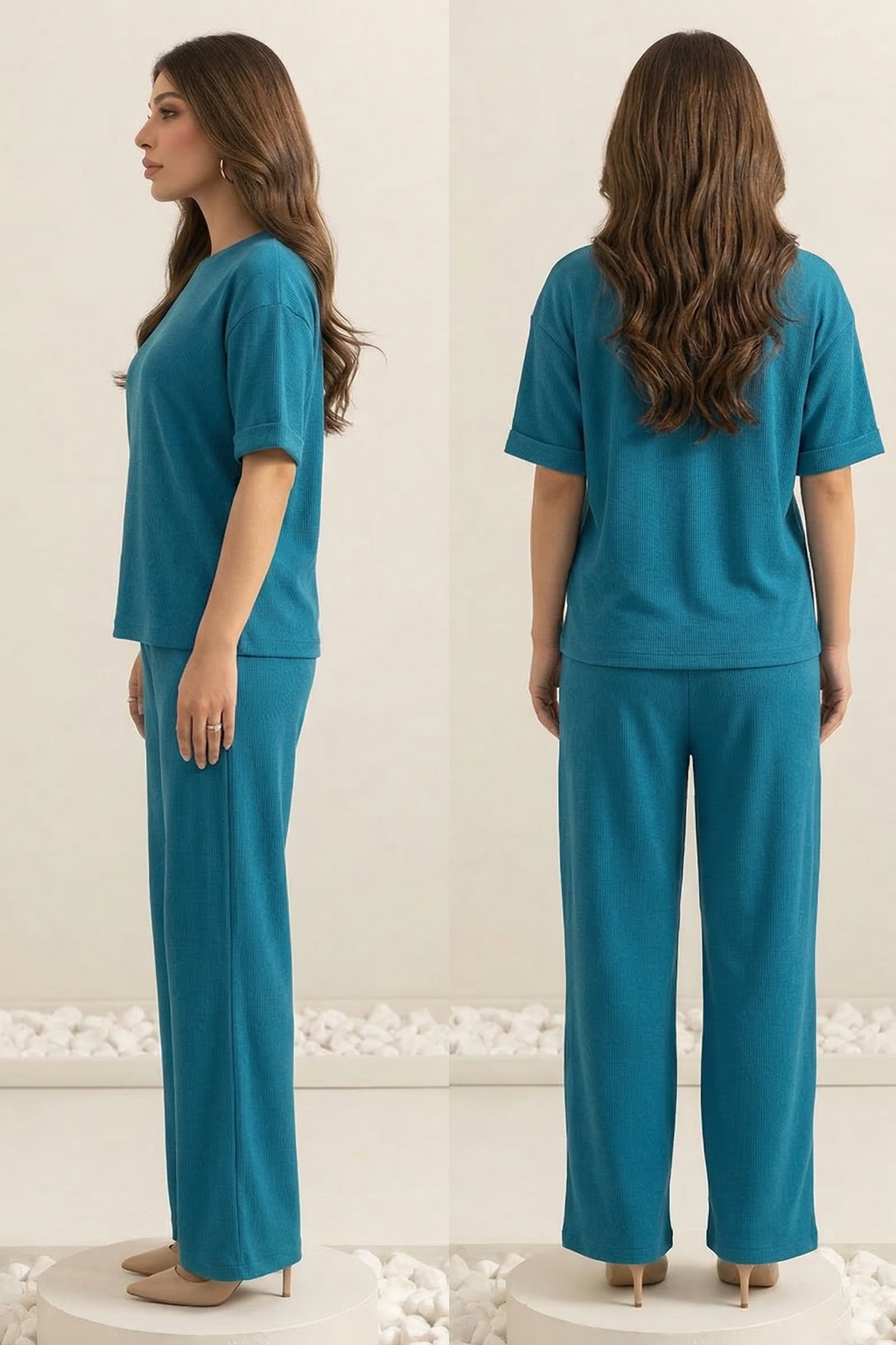 Royale Blue – Tees & Bottom Set