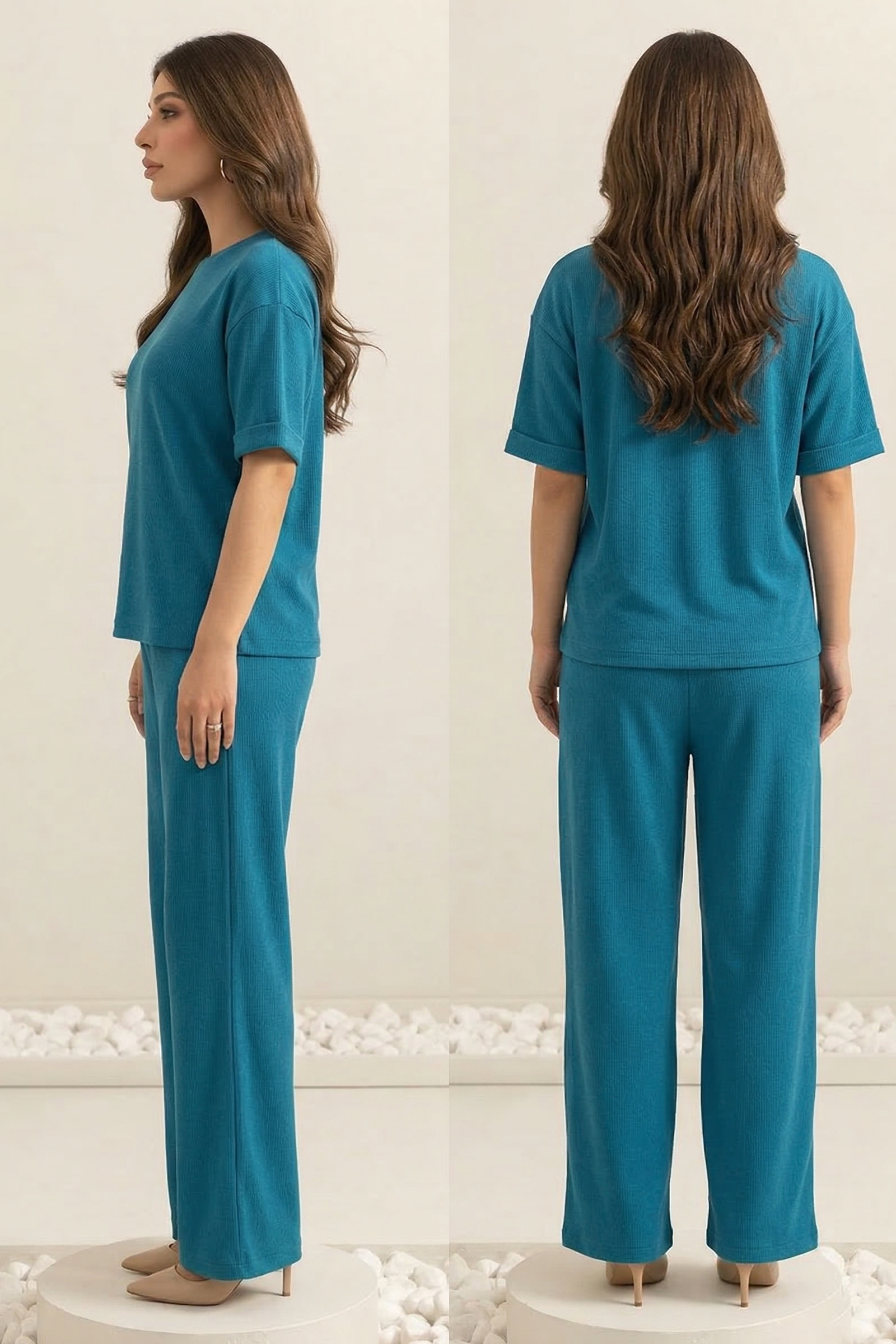 Royale Blue – Tees & Bottom Set