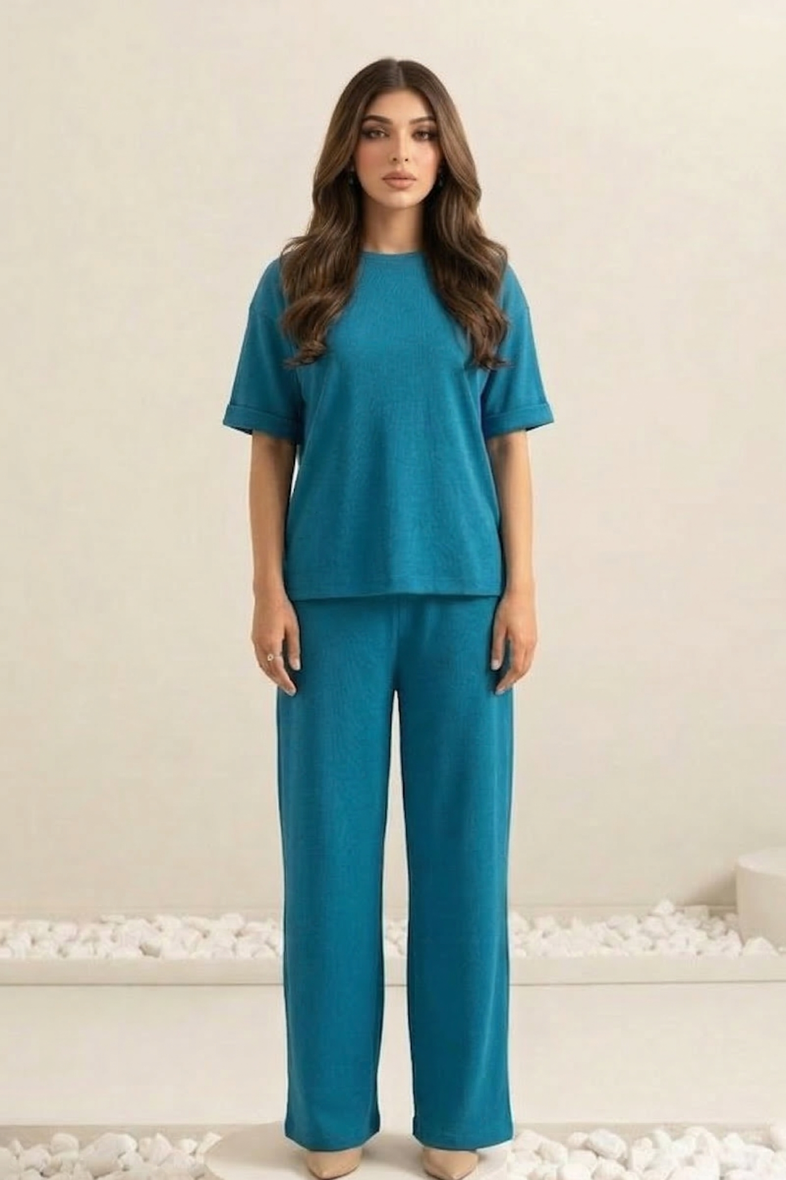 Royale Blue – Tees & Bottom Set